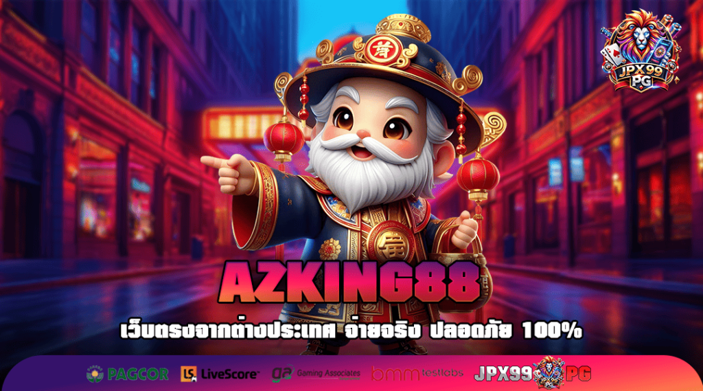 AZKING88 ทางเข้าเล่น เกมทำเงินสุดปัง เครดิตฟรีรายวัน เพิ่มทุนในการเล่น